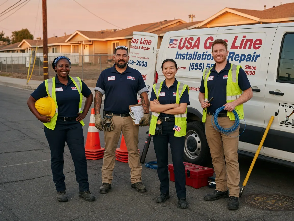 Gas Line Installation company in Monon, IN